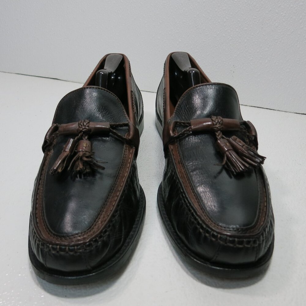 Johnston & Murphy Kiltie Tassel Leather Dress Moccasin Loafers Men's Shoes 10.5 - Picture 7 of 7